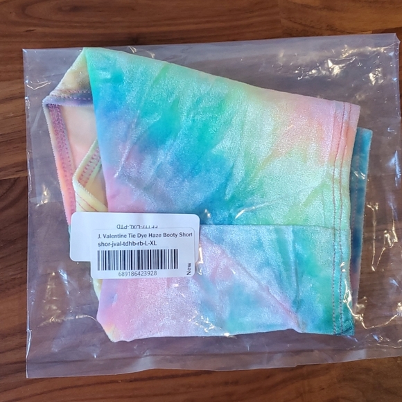 J Valentine tie dye haze booty shorts L / XL - Picture 2 of 6